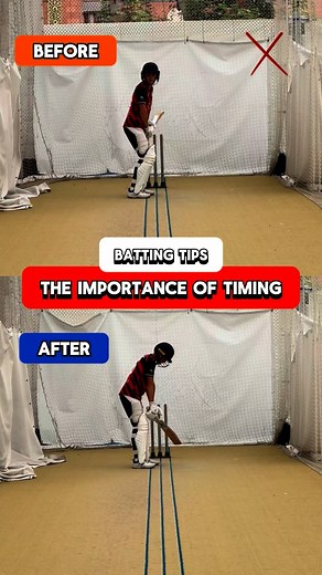 🏏 Mastering the Cover Drive: Why Timing Beats Power Every Time ⏱️ One of the biggest mistakes young cricketers make? They try to hit too hard or rush the shot — ending up too early on the ball and losing control. Timing is everything. Here’s how to get it right 👇 🔥 DO’s ✅ Play late — let the ball come to you ✅ Keep your head still & eyes level ✅ Lead with your front shoulder, not your ego 😅 🚫 DON’Ts ❌ Don’t reach — early contact = edge city ❌ Don’t lead with your back shoulder — it opens yo