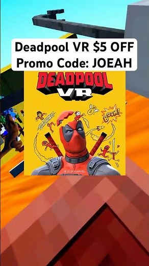 Deadpool VR $5 OFF Promo Code