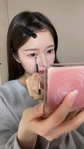 可愛すぎるperiperaオールテイクムードライクパレット01番メイク！