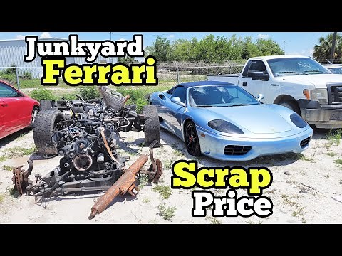 Buying a Cheap Ferrari we found in a Junkyard!