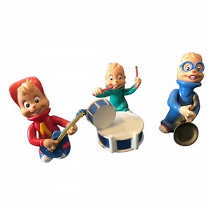 Vintage Chipmunks Rockband Figurines: KFC Canada Exclusive, 1991 - Etsy Canada