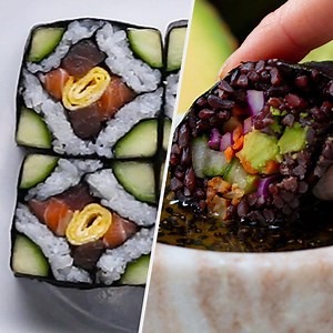 261K views · 530 reactions | Homemade sushi roll recipes so fancy, you'll impress yourself!  | Tasty UK | Facebook