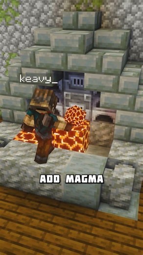 Blast furnace forge in Minecraft #shorts