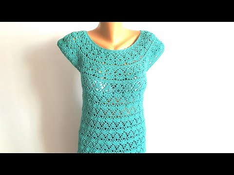 How to crochet the Ariana summer blouse - very easy to make - PART I / Step by step tutorial