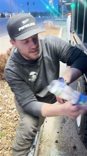 When You Forget the Funnel… DIY Water Bottle Funnel for Diesel Truck