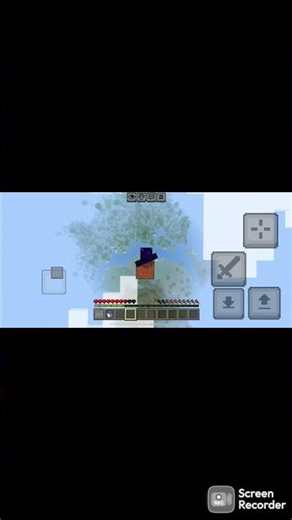 Minecraft mlg with voice ☺️ #minecraft #gaming #trending