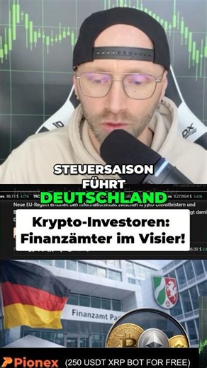 Crypto taxes ⚠️ Germany in the spotlight of tax authorities ❗️ #bitcoin #crypto #finance #taxes