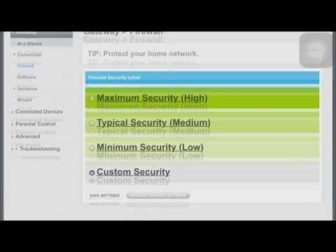 How To Edit & Disable your firewall on Xfinity internet/ Parental Controls