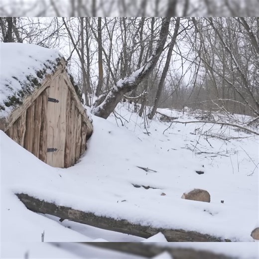 Winter Wilderness: Surviving a Night in an Angler's Dugout Cre: @ShevaBushcraft #outdoorcamping #outdoorcooking #survival #tent #shelter #campinggear #campingtrip #outdoor #outdoors #campingtools #campingtents #outdoorlife #foryou #solocamping #fyp #viral #bushcraft #build #camp #camping #campinglife | WildWood Wanderer