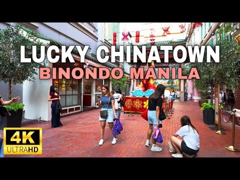 From Mall to Streets: Lucky Chinatown Binondo Manila | 4K UHD Walk