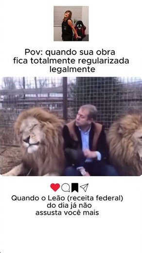 😅 Quando a Receita Federal já não assusta mais você! @Ferreirawa