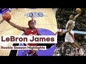 LeBron James Highlights | Rookie Season(2003-04)