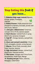 2.3M views · 7.1K reactions | Stop Eating this fruit if you have...... #reesviralシ #reelschallenge #usareels #Canada #australia #health #fruitlover #fruits #trendingreelsvideo #reelsviralシfb | My Health Tips | Facebook