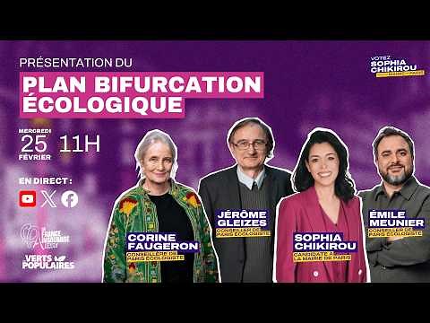 Lancement du Plan Bifurcation écologique