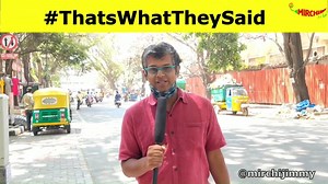 Even you can't believe them, right? 😂 Well, that's what they said! Watch Mirchi Jimmy having some fun on the streets 😜 #Mirchi #MirchiJimmy #FunnyVideos #Pranks #RjJimmy #YourHappySpace #RJWithTheBlueGlasses #ThatsWhaTheySaid #ThatsWhatSheSaid #Bangalore #BangaloreDiaries #Bengaluru #BengaluruDiaries #BangaloreLove #BengaluruLove #SouthBangalore #JayaNagar #JayaNagar4thBlock | Mirchi Plus