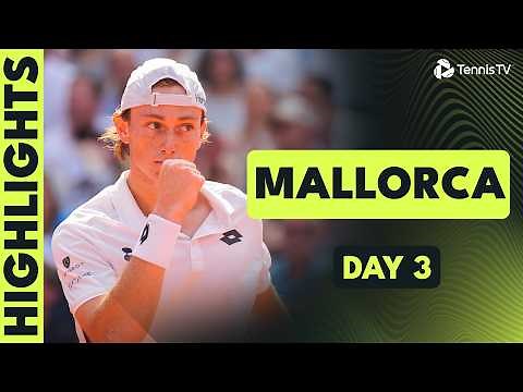 Buse Takes on Tsitsipas, Dimitrov vs Polmans & More 🔥 | Mallorca 2026 Highlights Day 3