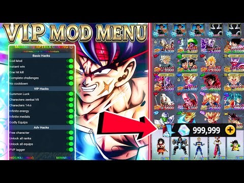 Dragon Ball Legends ULTRA VIP MOD MENU V6.22.0 APK 🤩 / Unlock All Characters / Max Supporters Level
