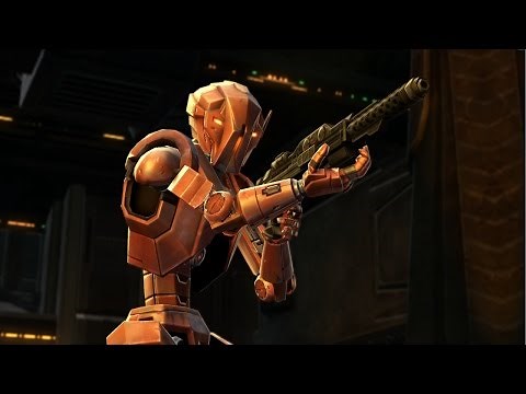 SW:TOR - HK-47 boss fight (The Foundry HM, solo)