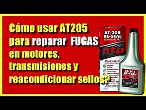 Puedo usar AT 205 para reacondicionar sellos ❓❓❓