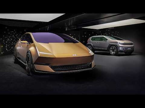 NEW Hyundai Earth and Venus Concepts - Future IONIQ Lineup