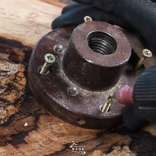 Root Ball Turned Into Beautiful Vase #woodcraft #woodturning #creative | V136