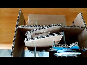 DIY Cardboard Cuckoo Escapement Clock