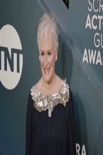 Glenn Close appears at the Screen Actors Guild Awards