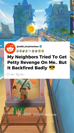 My Neighbors Tried To Get Petty Revenge On Me #shorts