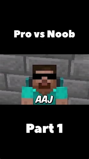 Minecraft: Pro vs Noob Gameplay Showdown