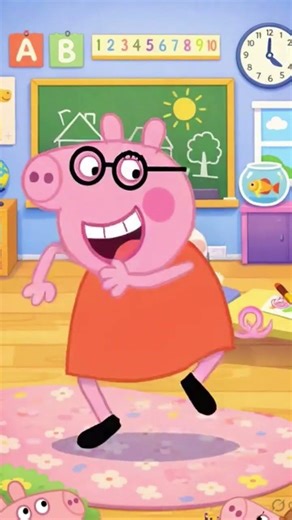 peepa pig cartoon dance