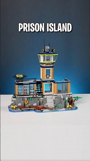 Building The Lego City Police Prison Island