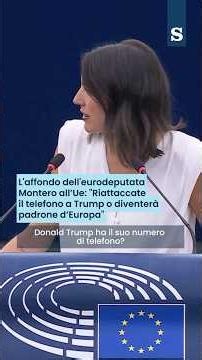 MEP MONTERO to the EU: "Hang up on TRUMP or he will become the MASTER OF EUROPE"