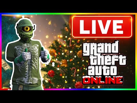 GRAVESIGHT PLAYS GTA ONLINE 💰🔥 CHRISTMAS TIME FUN!