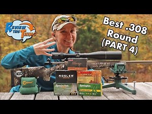 Best 308 Ammo 100-Yard Ammo TEST - Part 4