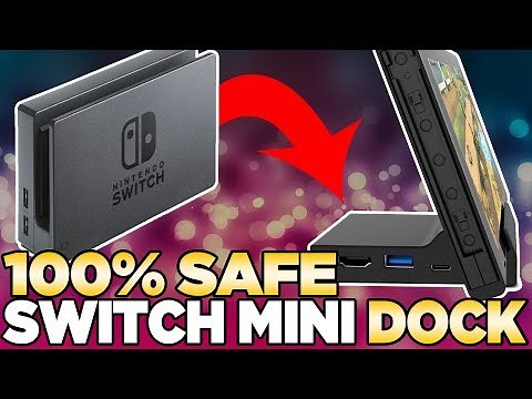 100% SAFE! Nintendo Switch MINI DOCK
