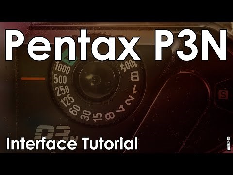 Pentax P3N (P30N) 35mm Film SLR Tutorial, Walkthrough, and Review