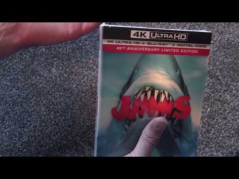 Jaws 4K Ultra HD Blu-Ray Unboxing