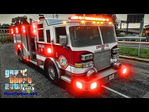 Playing GTA 5 As A FireFighter in GTA 5 ||Day 13|| GTA 5 Mod| 4K