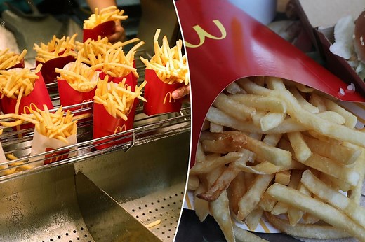 Video shows McDonald's Fries