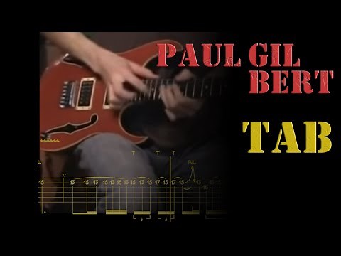 Paul Gilbert Technical Difficulties Racer XㅣGuitar TABㅣOrwellDustlrㅣ