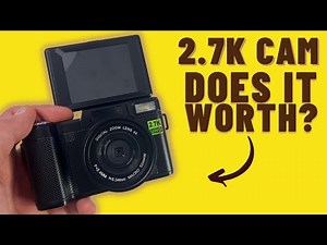 Does it worth? 2.7K 30mp Camcorder for Vlogging REVIEW