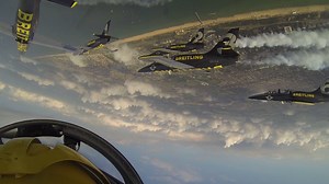It’s the Breitling Jet Team​ – hear the roar and watch the world’s largest professional civilian jet display team! See the action from yesterday. Display supported by Morgan Sindall | Bournemouth Air Festival