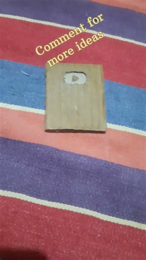 DIY YouTube Play Button Craft 😍🔥 Wait for Final Result! #shorts ⭐ #creatorhub #supercreator