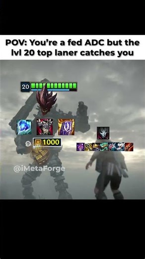 Malphite said “nice items, kid” 💀