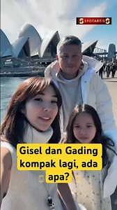Gisel and Gading Are Back in Sync, Their Moment with Gempi Goes Viral #celebrityspotlight #gading...