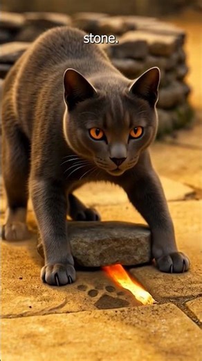 A Kitten Walked in Circles for Hours. He Couldn't Get Out. Then One Stone Moved 😭
