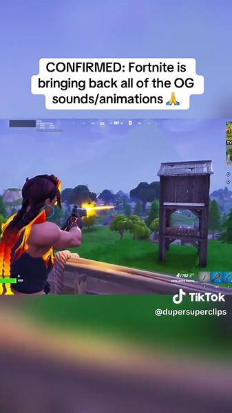 OG Fortnite Returns with Classic Sounds and Animations