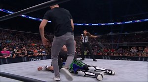 The Blackpool Combat Club continue their violent attack on the Lucha Brothers post-match! Watch #AEWDynamite LIVE on TBS! | All Elite Wrestling