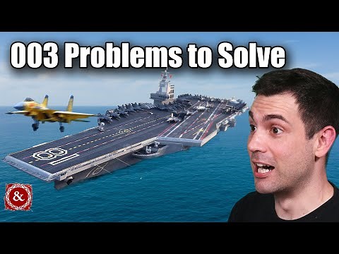 3 Problems for China's New Fujian Aircraft Carrier