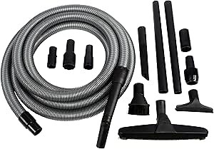 Upright and Canister Vacuum Extension Hose and Attachment Kit